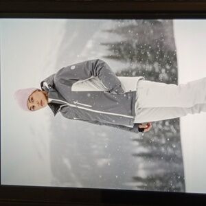 Lululemon Ribbed merino wool Bennie women's size extra large pink Barbie